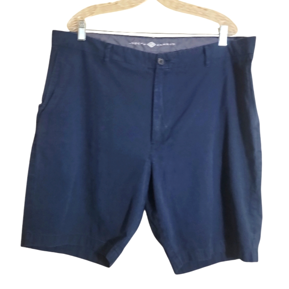 Joseph Abboud men’s shorts size 42 navy blue casual flat front chino